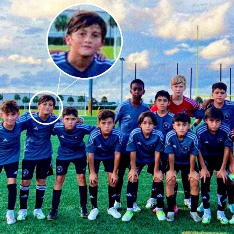 Thiago Messi en el Inter de Miami
