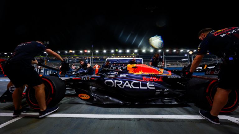 Red Bull en el GP de Singapur 2023