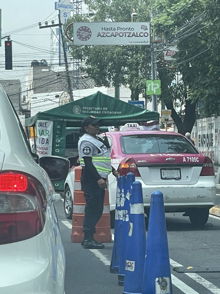 Alcoholímetro en la Ciudad de México