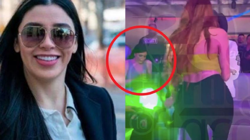 VIDEO: Tras abandonar la cárcel, Emma Coronel aparece en público; se fue de fiesta