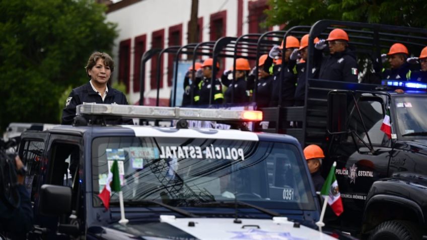 Se acabó la era del PRI: Delfina Gómez encabeza su primer evento como gobernadora