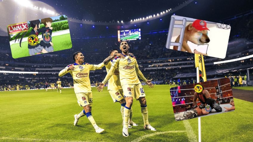 Los mejores MEMES que dejó la victoria de América sobre Chivas en el Clásico Nacional