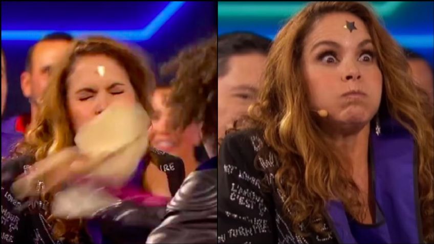 Lucerito Mijares revela que su mamá sí se enojó por la bofetada que le dio en 'Me caigo de risa'