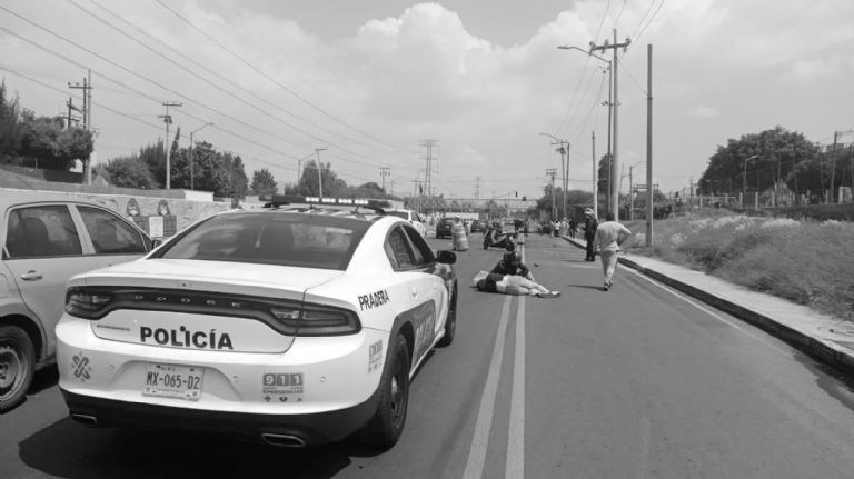 Accidente en avenida Gran Canal