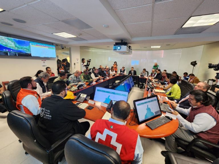 Simulacro en la Ciudad de México