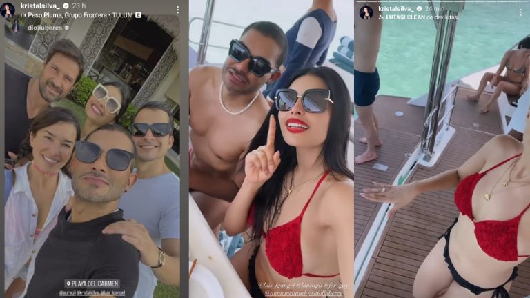 Kristal está de vacaciones con Dio y Laura G