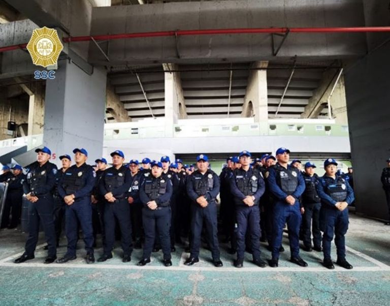 Operativos en el Estadio Azteca