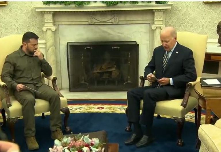 Reunión de Joe Biden con Volodimir Zelenski