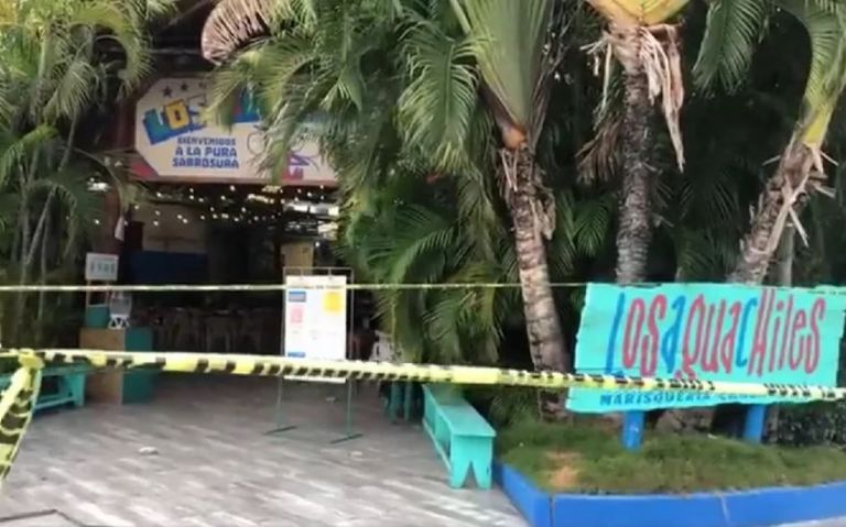 Balaceras en Los Aguachiles, en Cancún