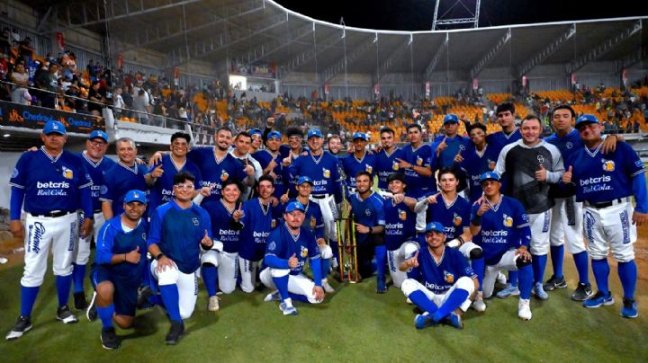 Los Yaquis de Obregón vencen a Algodoneros y se coronan en la Baja Series 2023