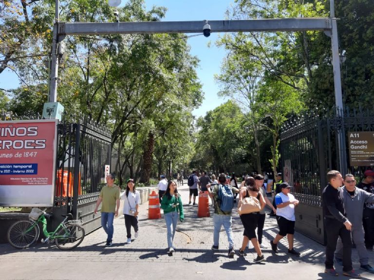 Menor extraviado en el Bosque de Chapultepec