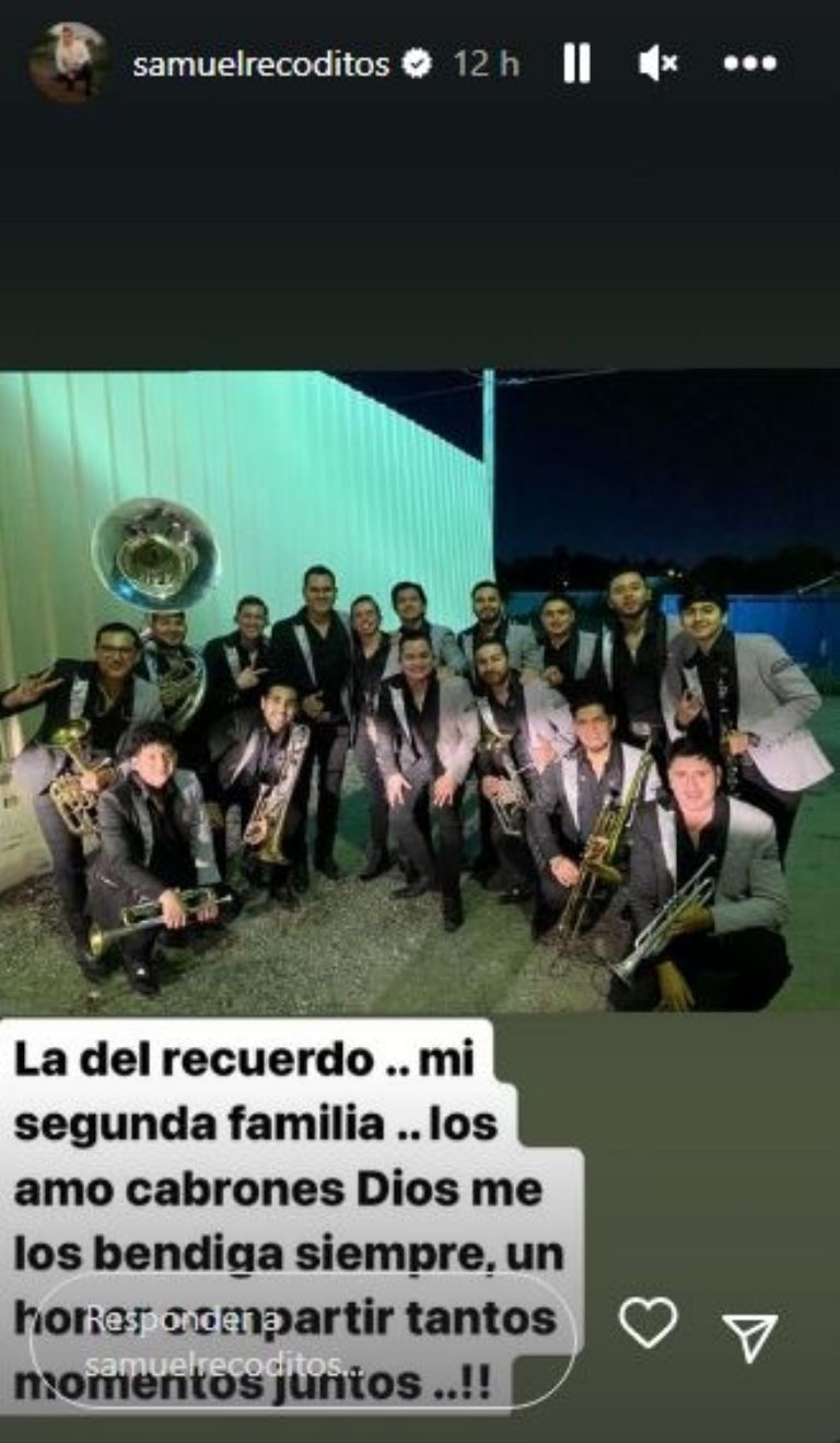 Samuel Sarmiento se despide de Los Recoditos