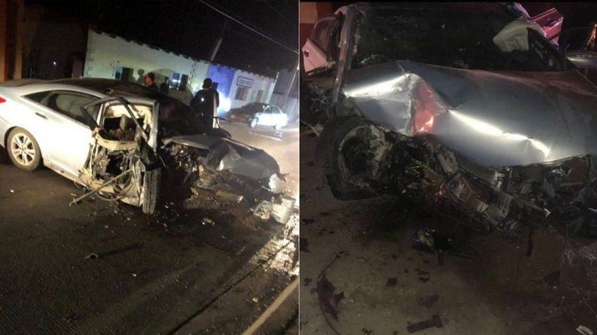 Fatal accidente entre dos vehículos sedán cobra la vida de dos mujeres en Ímuris