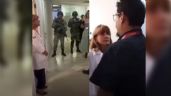 VIDEO: A gritos, subdelegada del Issste en Celaya evita auditoría; fue cesada