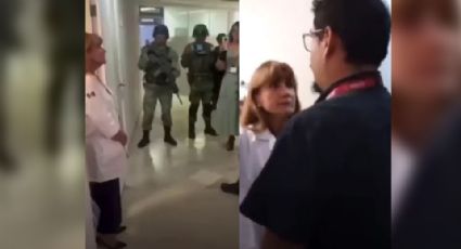 VIDEO: A gritos, subdelegada del Issste en Celaya evita auditoría; fue cesada