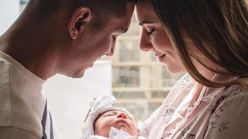 Heliud Pulido enternece la red al presumir la primera sesión de fotos de la pequeña Rafaela