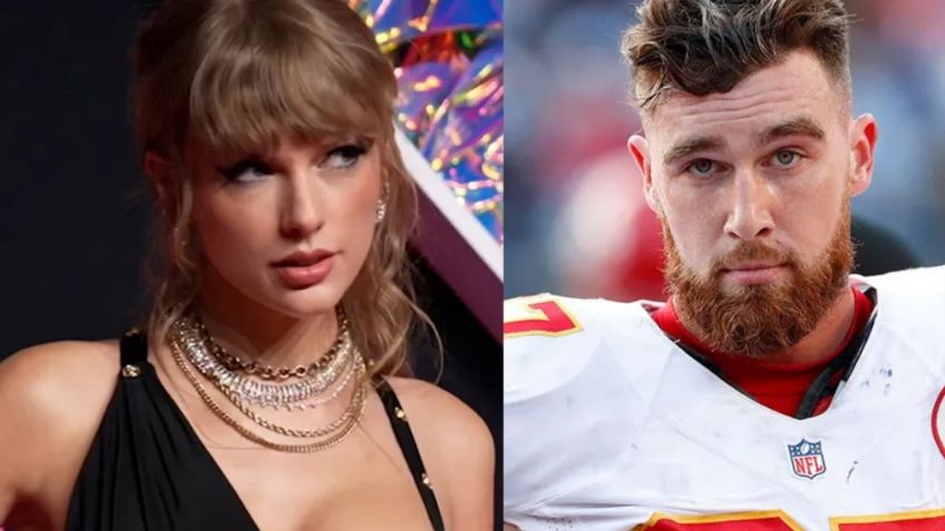 Taylor Swift no oculta su amor por Travis Kelce: La captan al salir de la casa del atleta