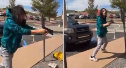 FUERTE VIDEO: Joven dispara a manifestante durante protesta en Nuevo México