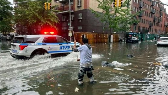 NY entra en estado de emergencia tras intensas lluvias; reportan severas inundaciones
