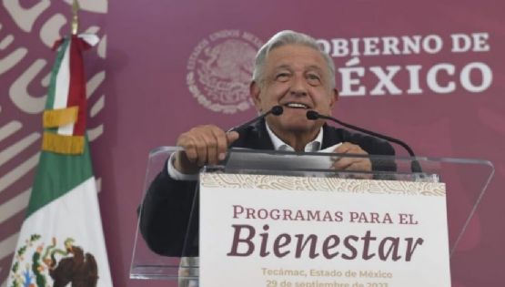 AMLO llega a Tecámac y promete nuevo incremento en el salario mínimo y en pensiones