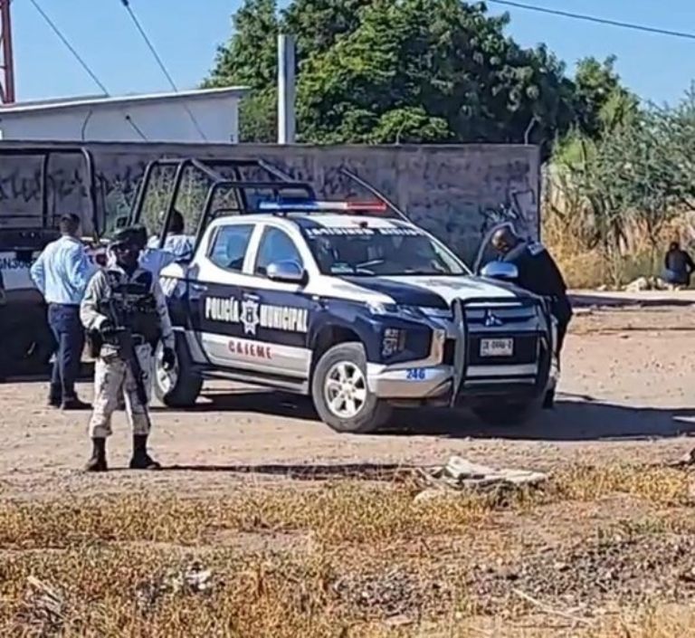 Matan a masculino en Ciudad Obregón. Foto: Facebook