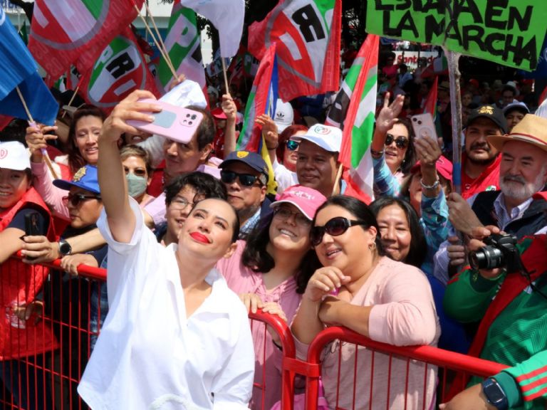 Sandra Cuevas apoya a Xóchitl Gálvez