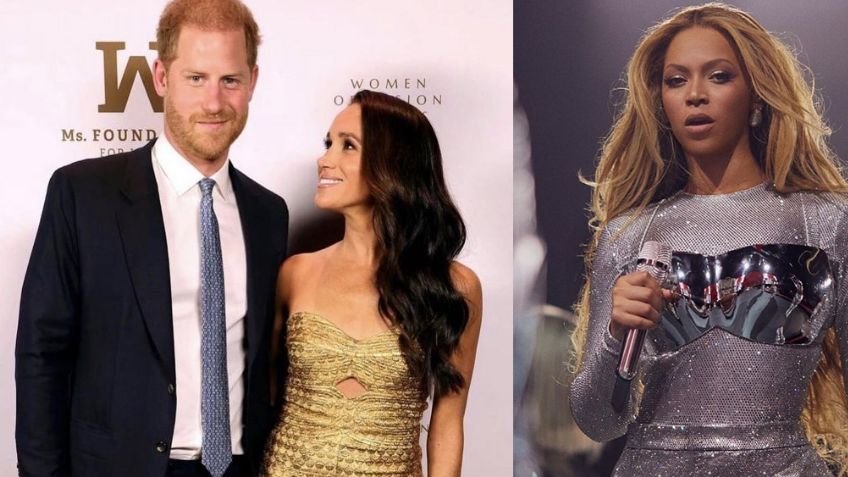 VIDEO: Príncipe Harry y Meghan Markle festejan en concierto de Beyoncé con apasionados besos
