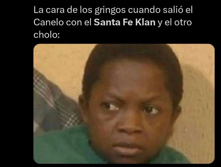 Santa Fe Klan desata los memes tras presentación en pelea del Canelo
