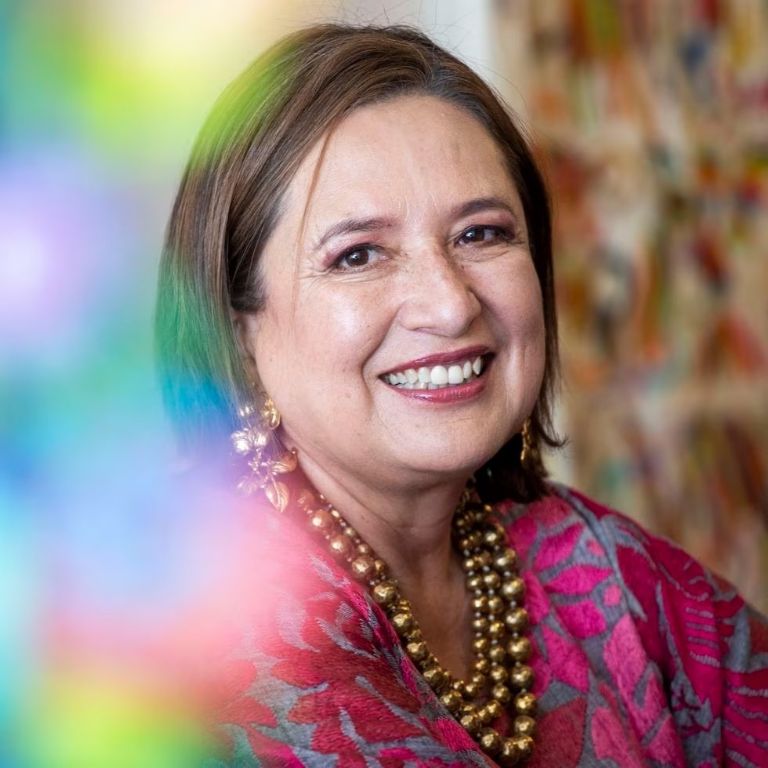 Xóchitl Gálvez es la candidata de la oposición. Foto: Internet
