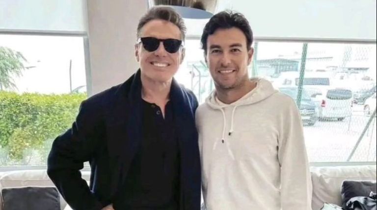 Checo Pérez y Luis Miguel 