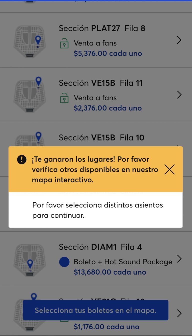 Paul McCartney venta 