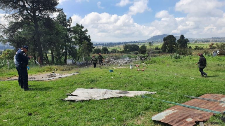 Explosión de polvorín en Ozumba
