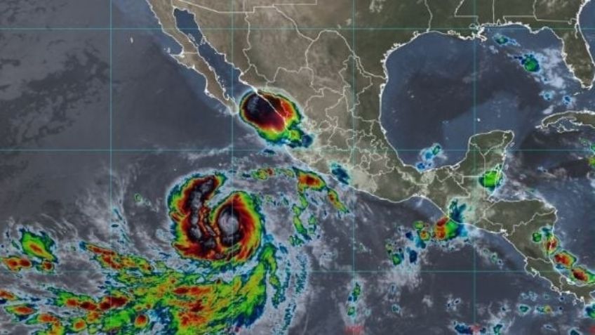 Conagua: Huracán Jova causará lluvias fuertes y oleaje elevado en el Occidente de México