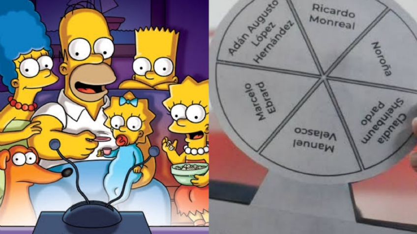 ¿Lo volverán a hacer? Con MEMES de 'Los Simpson', adelantan el futuro de las 'corcholatas'