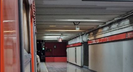 Rescatan a perrito de las vías del Metro en la estación Oceanía; suspenden el servicio