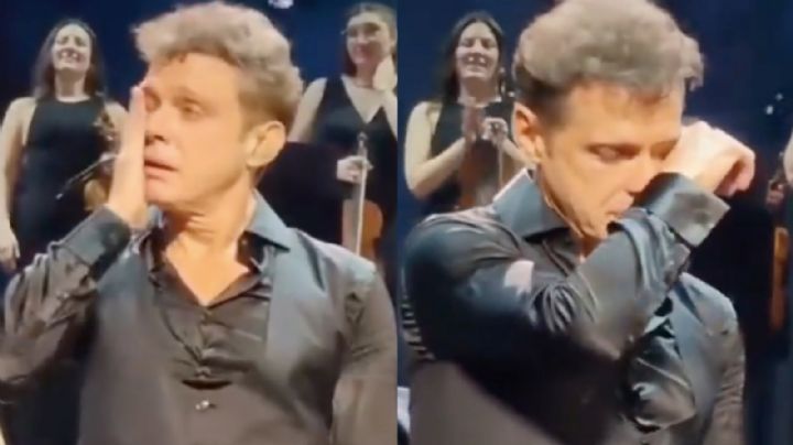 (VIDEO) 'El Sol' se quiebra: Luis Miguel rompe en llanto cuando estaba en pleno concierto