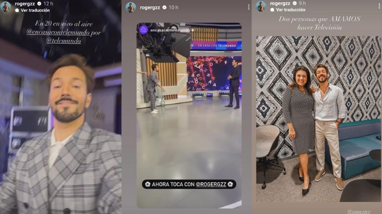 Roger González en Telemundo