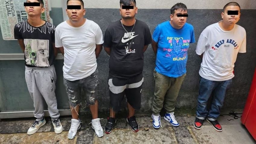 Golpe a la Unión Tepito: Caen cinco integrantes empleados de 'El Barbas' y 'El Chori'