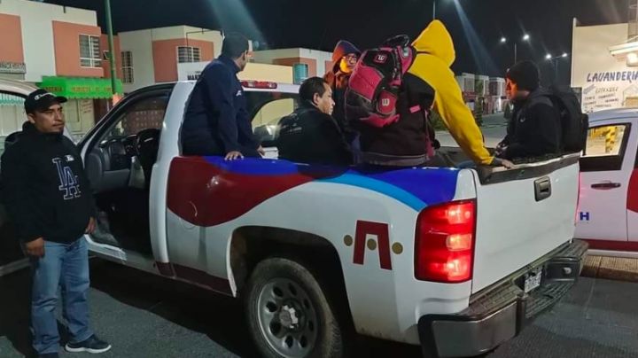 Caos en Tizayuca: Por esto, trasladan a ciudadanos en vehículos oficiales