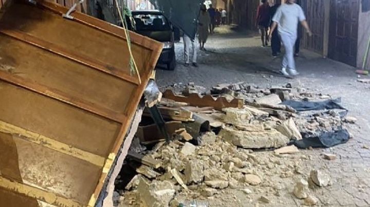 FUERTES IMÁGENES: Terremoto de 6.9 grados destruye Marruecos; suman casi 300 muertos