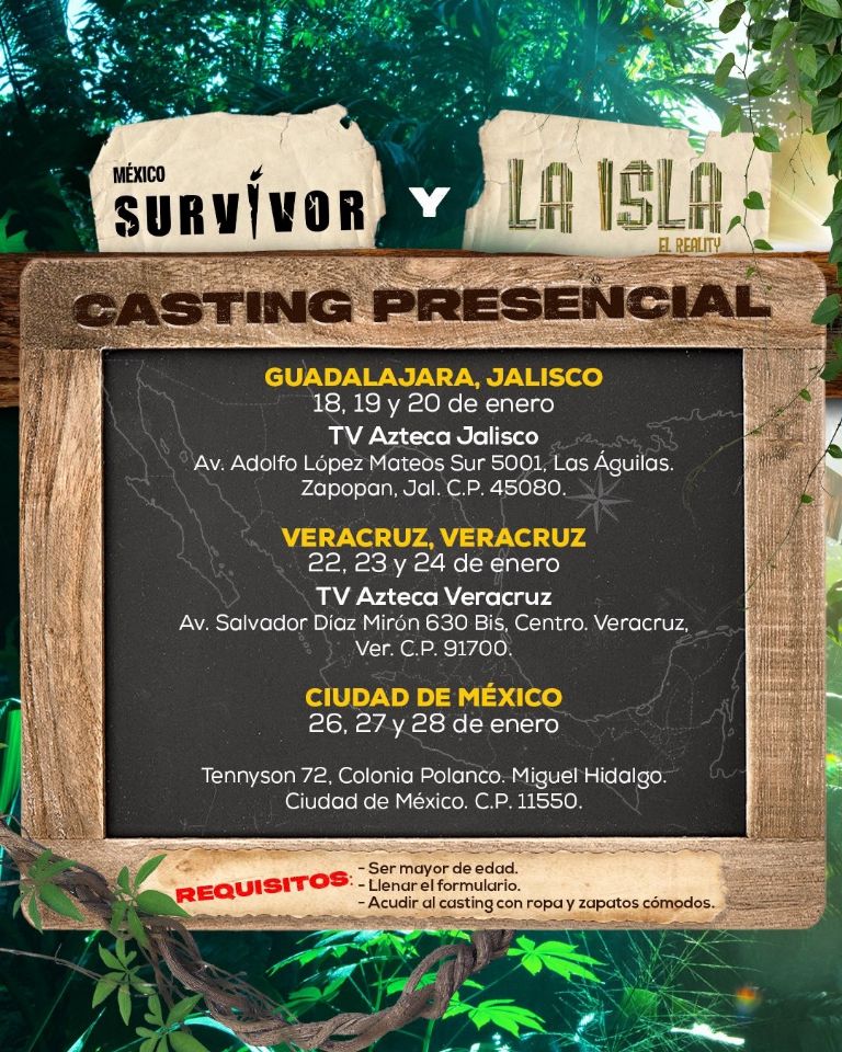 Casting La Isla