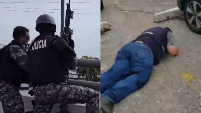 VIDEO: Siguen enfrentamientos entre Policía y pandillas de Ecuador: "En estado de guerra"