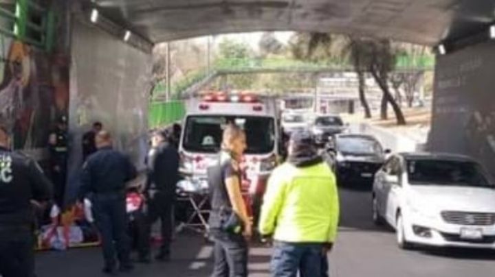 Caos en el Viaducto: Un hombre se arrojó desde puente vehicular de Río Churubusco