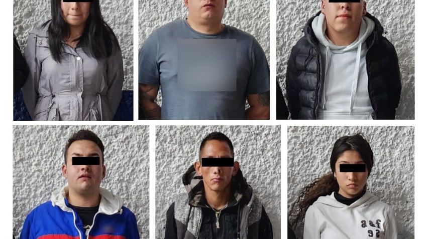 Desarticulan banda de extorsionadores en la alcaldía Álvaro Obregón, en la CDMX