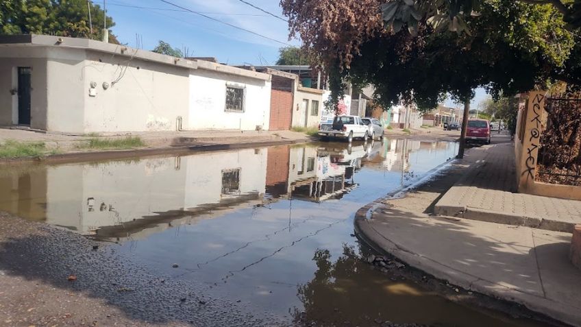 Mal estado de red sanitaria en Cajeme rebasa trabajos de Oomapas; hay fugas y colapsos
