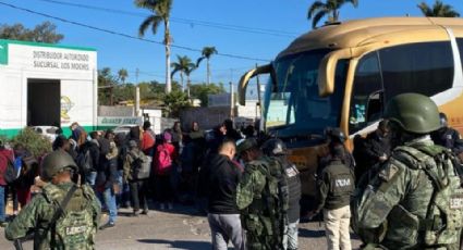 Migrantes se amotinan en Sinaloa para evitar ser deportados