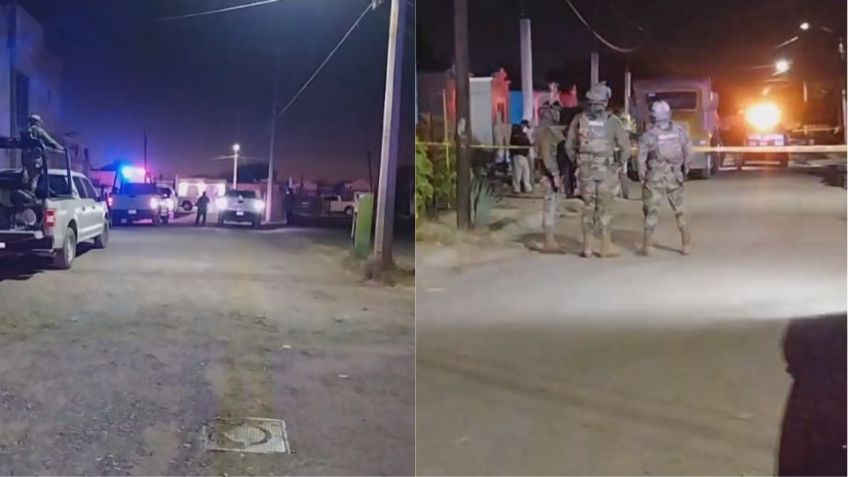 Agentes de la AMIC y delincuentes protagonizan balacera al norte de Ciudad Obregón