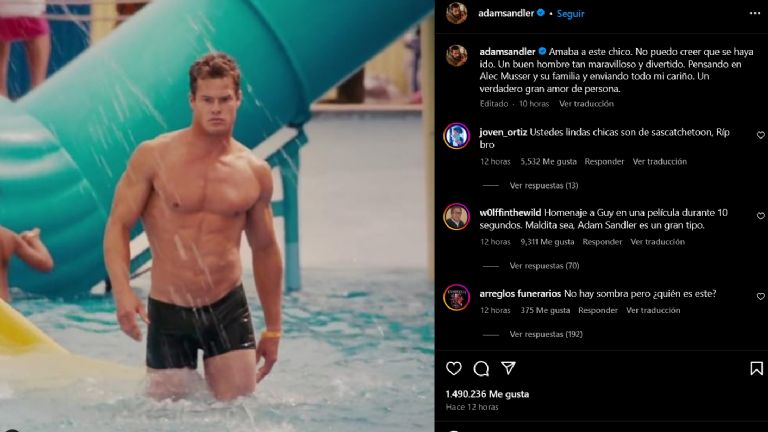 Fallece el actor de 'Son como niños', Alec Musser