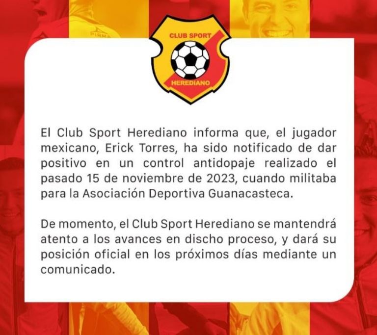 Erick 'Cubo' Torres da positivo en control antidoping; ¿qué pasará con el mexicano?