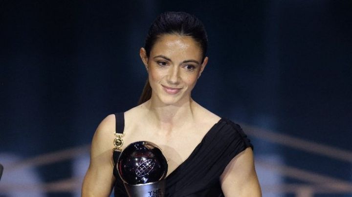 Aitana Bonmatí gana su primer premio The Best como la mejor jugadora de la FIFA